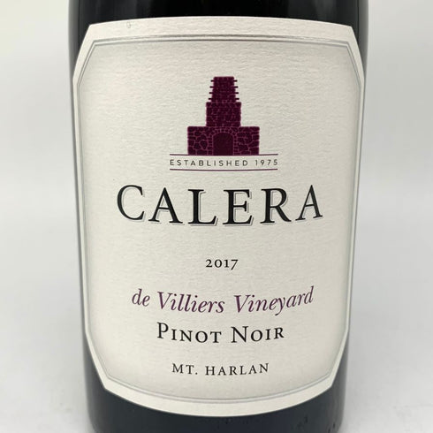 カレラ ド ヴィリエ ヴィンヤード マウント ハーラン ピノ ノワール 2017 14.5% 750ml CALERA カリフォルニアワイン【X】