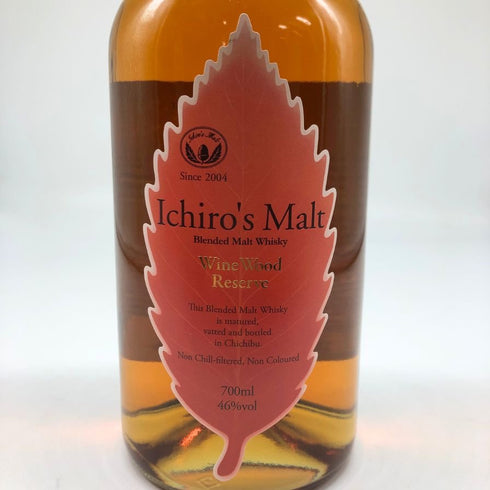 東京都限定◆ベンチャーウイスキー イチローズモルト ワインウッドリザーブ 700ml 46% Ichiro's Malt Wine Wood Reserve 【L2】