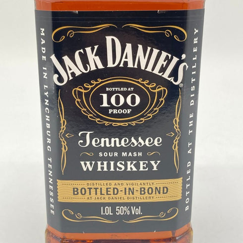 ジャックダニエル ボトルド イン ボンド 100proof 1000ml 50% JACK DANIEL'S BOTTLE IN BOND アメリカウイスキー【E】