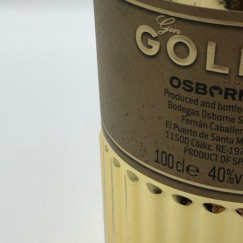 ゴールド 999.9 ファイネスト ブレンド ジン 1000ml 40% GOLD ジン【O0】