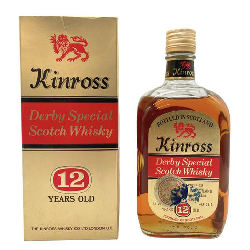 キンロス 12年 ダービースペシャル 1983 750ml 43% Kinross Derby Special 【R】