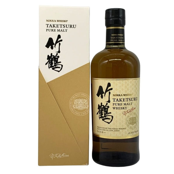 東京都限定◆ニッカ 竹鶴 ピュアモルト 白ラベル 700ml 43% NIKKA 【C1】