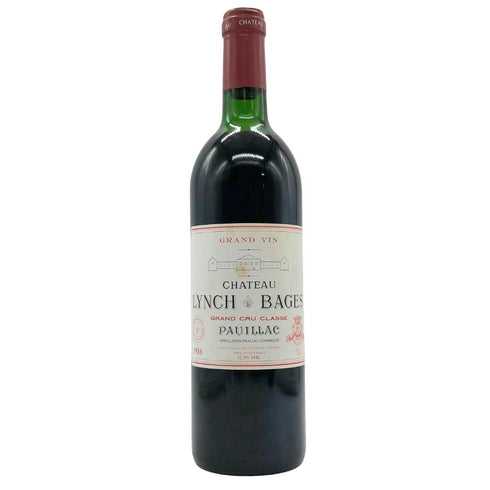 シャトー ランシュ バージュ ポイヤック 1986 12.5% 750ml CH.LYNCH BAGES ボルドーワイン【Q】