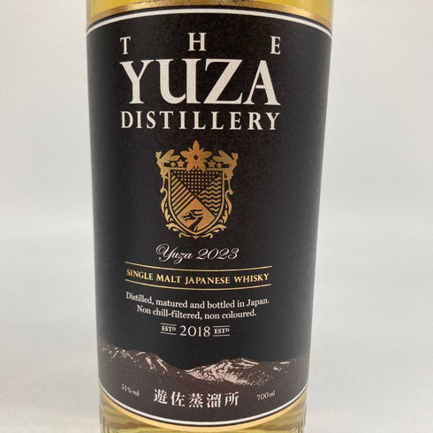 東京都限定◆遊佐蒸溜所 2018 シングルモルト 700ml 51% YUZA 【W4】