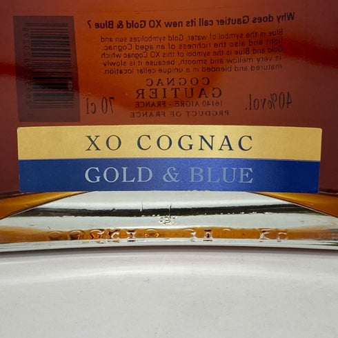 ゴーティエ XO ゴールド&ブルー コニャック 700ml 40% GAUTIER XO GOLD & BLUE コニャック【I4】