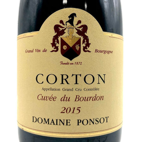 ドメーヌ ポンソ コルトン グラン クリュ キュヴェ デュ ブルドン 2015 750ml 14% Domaine Ponsot Corton Grand Cru Cuvee du Bourdon ブルゴーニュワイン【S】