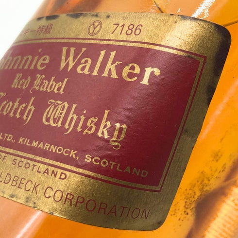 ジョニーウォーカー レッドラベル 特級 760ml 48.3% JOHNNIE WALKER スコッチウイスキー【V1】
