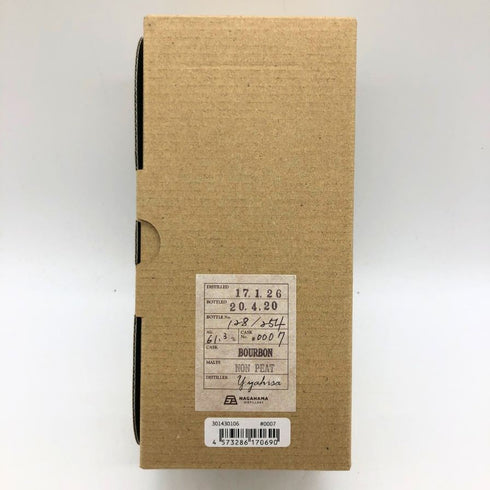 東京都限定◆長濱蒸溜所 シングルモルト バーボンカスク ハンドクラフト 2017-2020 500ml 61.3% NAGAHAMA 【O2】