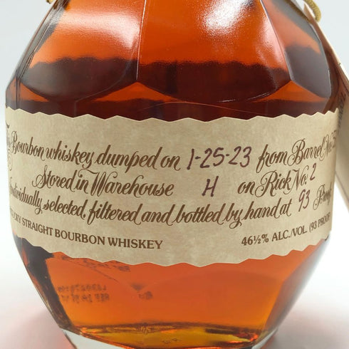 ブラントン シングルバレル 2023 750ml 46.5% Blanton's SINGLE BARREL バーボン【Q0】