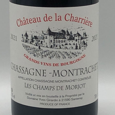 シャトー ド ラ シャリエール シャサーニュ モンラッシェ 2021 750ml 13% Chateau de la charriere ブルゴーニュワイン【Q2】