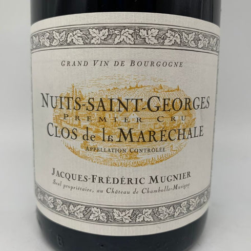 ジャック フレデリックミニュエ ニュイ サン ジョルジュ プルミエ クリュ クロ ド ラ マレシャル 2018 14% 750ml Jacques Frederic Mugnier Nuits Saint Georges 1er Cru Clos de la Marechale ブルゴーニュワイン【W】