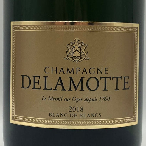 ドゥラモット ブリュット ブラン ド ブラン ミレジメ 2018 750ml 12% DELAMOTTE BRUT Blanc de Blancs Millesime シャンパン【D2】