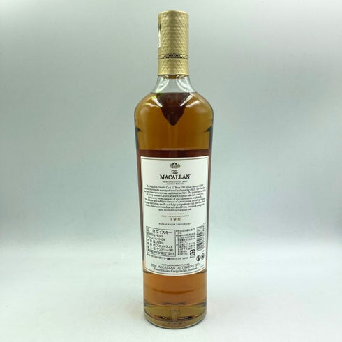 ザ マッカラン 12年 ダブルカスク 700ml 40% The MACALLAN 箱付 スコッチウイスキー【E】