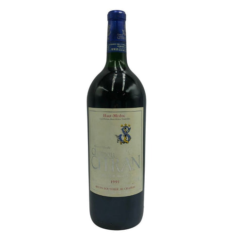 シャトー シトラン 1991 1500ml 12.8% Chateau CITRAN ボルドーワイン【C2】