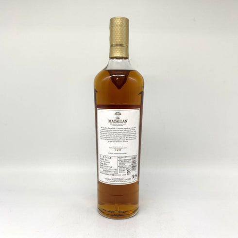 ザ マッカラン 12年 シェリーオークカスク 700ml 40% The MACALLAN 箱付 スコッチウイスキー【X4】
