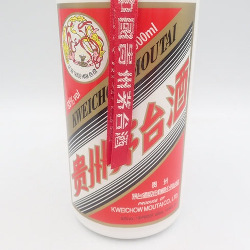 貴州茅台酒 マオタイ酒 天女ラベル 2019 53% 500ml KWEICHOW MOUTAI 中国酒961g【U4】
