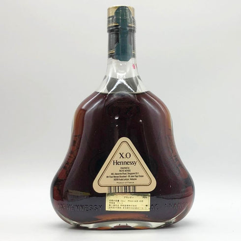 ヘネシーXO クリアボトル 金キャップ 700ml 40% Hennessy ブランデー【Z】