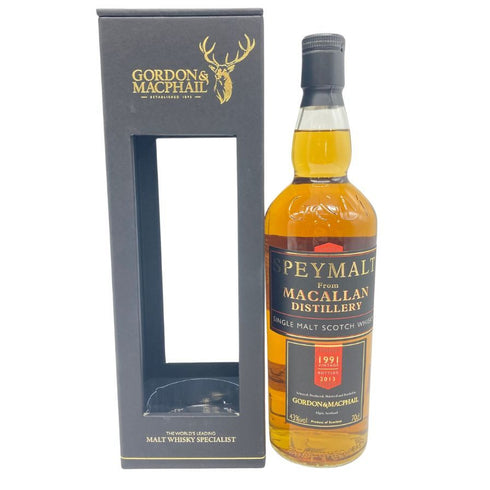 ゴードン&マクファイル スペイモルト フロム マッカラン 1991-2013 700ml 43% GORDON&MACPHAIL MACALLAN スコッチウイスキー【T1】