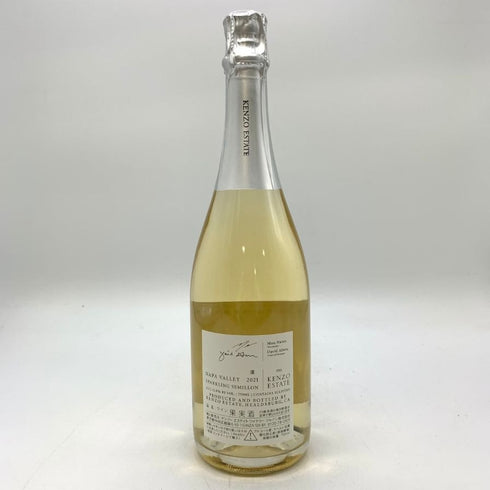 ケンゾーエステート 蓮 2021 12.8% 750ml KENZO ESTATE ren スパークリングワイン【R2】