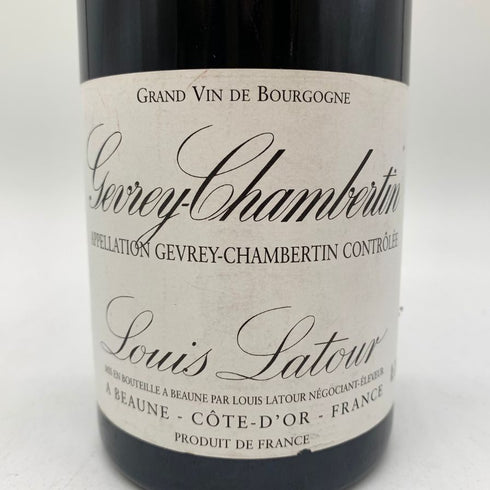 ルイ ラトゥール ジュヴレ シャンベルタン 2004 750ml 13.5% Louis Latour Gevrey Chambertin ブルゴーニュワイン【J】