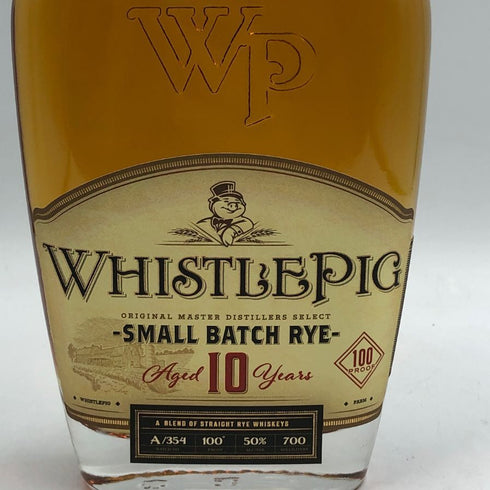 ホイッスルピッグ 10年 スモール バッチ ライ 700ml 50% WHISTLEPIG アメリカウイスキー【I1】