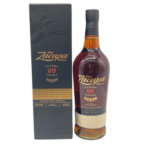 ロン サカパ センテナリオ 23年 ソレラ グラン レゼルヴァ 750ml 40% RON ZACAPA Centenario Solera Grand Reserva ラム酒【S2】