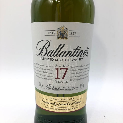 バランタイン 17年 700ml 40% 国内正規品 BALLANTINE'S スコッチウイスキー【O】