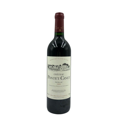 シャトー ポンテ カネ 1999 750ml 13% Chateau Pontet-Canet ボルドーワイン【K2】