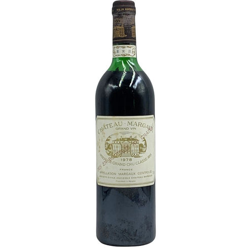 シャトー マルゴー 1978 750ml 12.6% CHATEAU MARGAUX ボルドーワイン【F2】