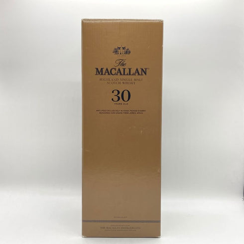 【同梱不可】マッカラン 30年 シェリーオークカスク 2019 700ml 43% MACALLAN SHERRY OAK CASKS スコッチウイスキー【G】