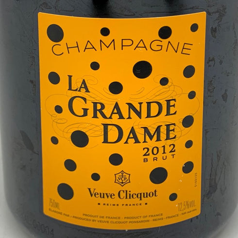 ヴーヴ クリコ ラ グランダム イエロー 2012 12.5% 750ml Veuve Clicquot La Grande Dame シャンパン【Q2】