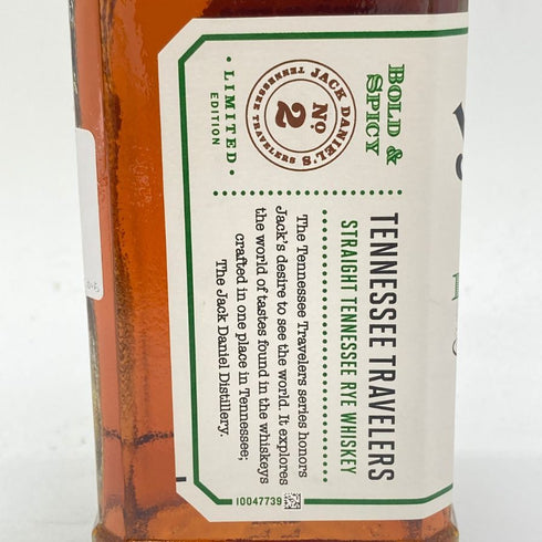 ジャックダニエル テネシートラベラーズ ボールド&スパイシー No.2 500ml 53.5% JACK DANIERL'S TENNESSEE TRAVELERS BOLD SPICY 【H】