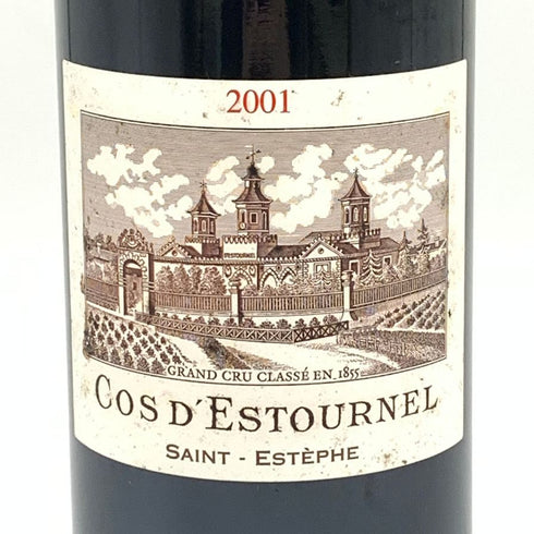 シャトー コス デストゥルネル 2001 13% 750ml CHATEAU COS D'ESTOURNEL ボルドーワイン【A1】