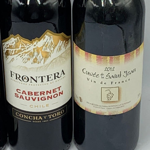 赤ワイン まとめ【4本セット】 FRONTERA 750ml 12%DESERT WIND 750ml 14.3% キュヴェ サン ジャン 750ml 11.5% ROCK POINT 750ml 13.8% 赤ワイン【7-1】
