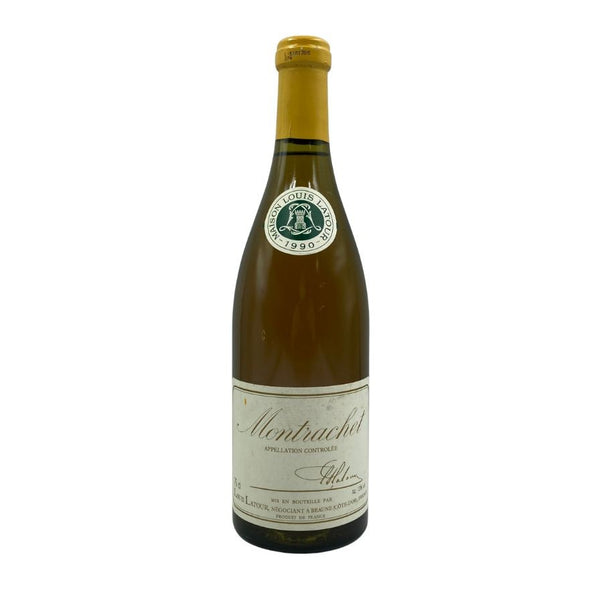 ルイ ラトゥール モンラッシェ 1990 750ml 13% Louis Latour Montrachet 白ワイン【Y1】