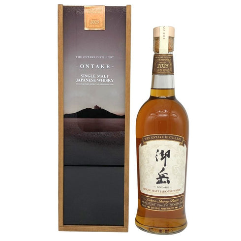 東京都限定◆西酒造 御岳 2025 シングルモルト ソラレ シェリー バット 700ml 43% ONTAKE SINGLE MALT 【G1】