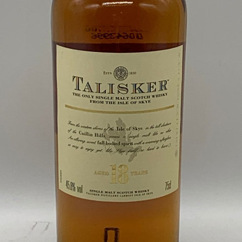 タリスカー 18年 スコッチ ウイスキー 旧ボトル 750ml 45.8% TALISKER スコッチウイスキー【F4】