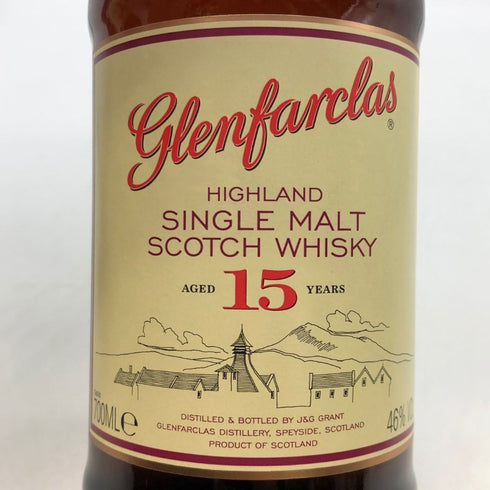 グレンファークラス 15年 700ml 46% ハイランド シングルモルト GLENFARCLAS スコッチウイスキー【T1】