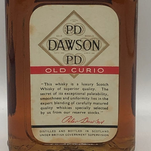 ピーター ドーソン オールド キュリオ 43% 750ml Peter Dawson Old Curio スコッチウイスキー【X1】