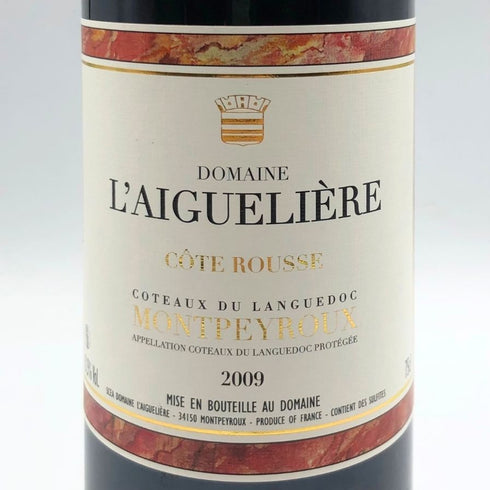 ドメーヌ レグリエール コート ルセ 2009 750ml 度数不明 Domane l'Aigueliere Cote Rousse フランスワイン【A】