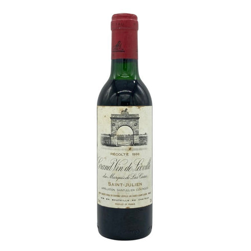 シャトー レオヴィル ラスカーズ サン ジュリアン 1988 375ml 13% Chateau Leoville Las Cases ボルドーワイン【S2】