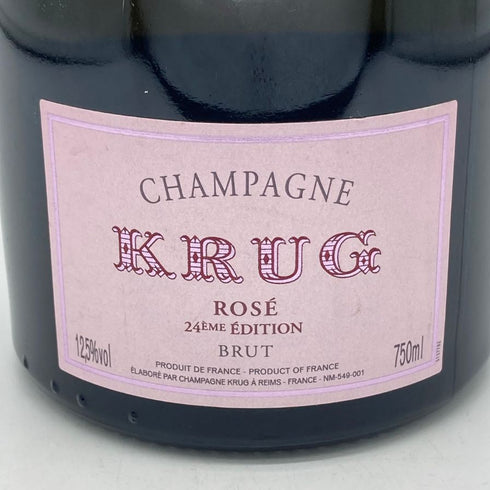クリュッグ ロゼ 750ml 12.5% KRUG ROSE シャンパン【Z1】