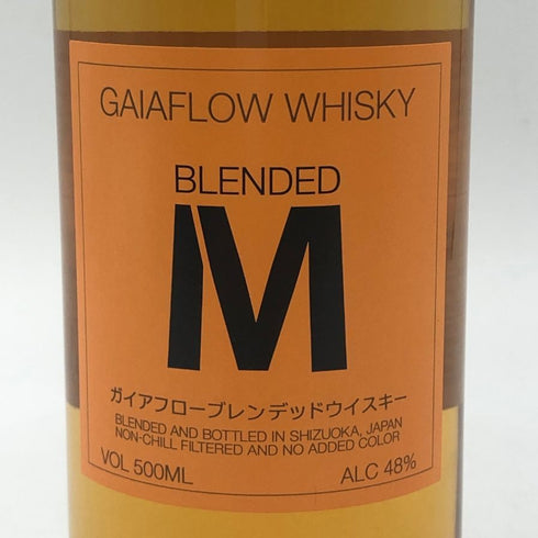 東京都限定◆静岡蒸留所 ガイアフロー ブレンデッド M 500ml 48% GAIAFLOW 【J2】