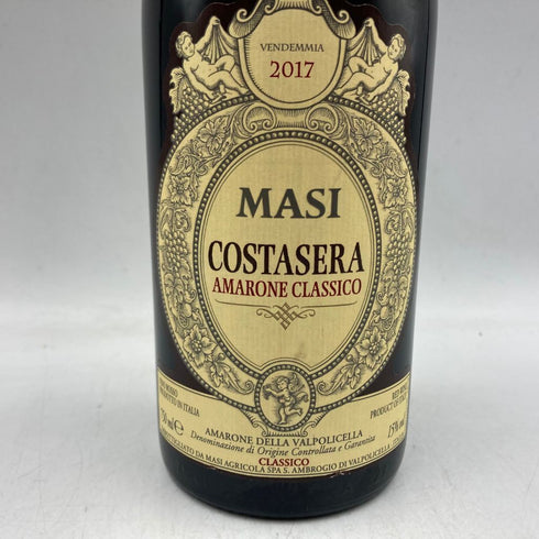マァジ コスタセラ アマローネ デッラ ヴァルポリチェッラ クラッシコ 2017 750ml 15% Masi Costasera Amarone della Valpolicella Classico 【I3】