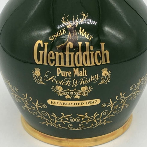 グレンフィディック 18年 緑 グリーン 陶器ボトル シングル モルト スコッチ ウイスキー750ml 43% GLENFIDDICH スコッチウイスキー1218g【X1】