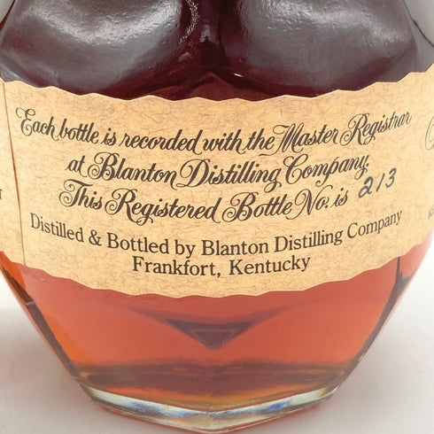 ブラントン シングルバレル 1994 750ml 46.5% Blanton's 【Y1】