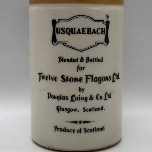 ウシュクベ ストーンフラゴン 陶器ボトル 750ml 43% USQUAEBACH Stone Flagon スコッチウイスキー1371g【N1】