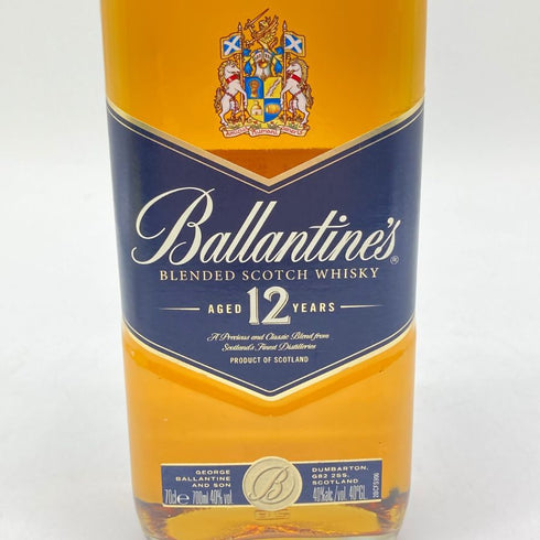 バランタイン 12年 ブレンデッド スコッチ ウイスキー 700ml 40% Ballantine's BLENDED SCOTCH WHISKY スコッチウイスキー【F1】
