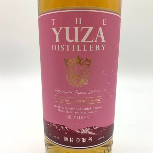 東京都限定◆遊佐蒸溜所 スプリング イン ジャパン 2024 700ml 55% YUZA Spring in Japan 【M】