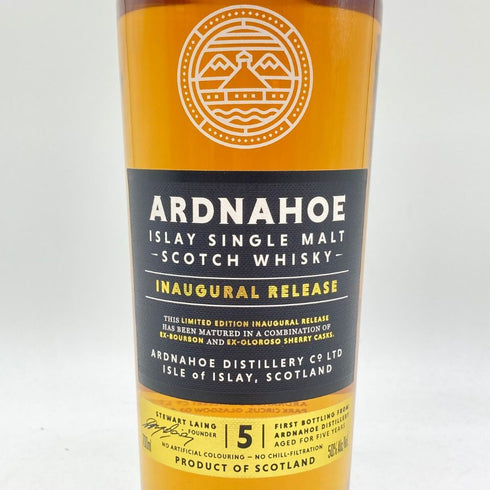 アイラ シングルモルト アードナッホー 5年 700ml 50% ARDNAHOE 【P1】